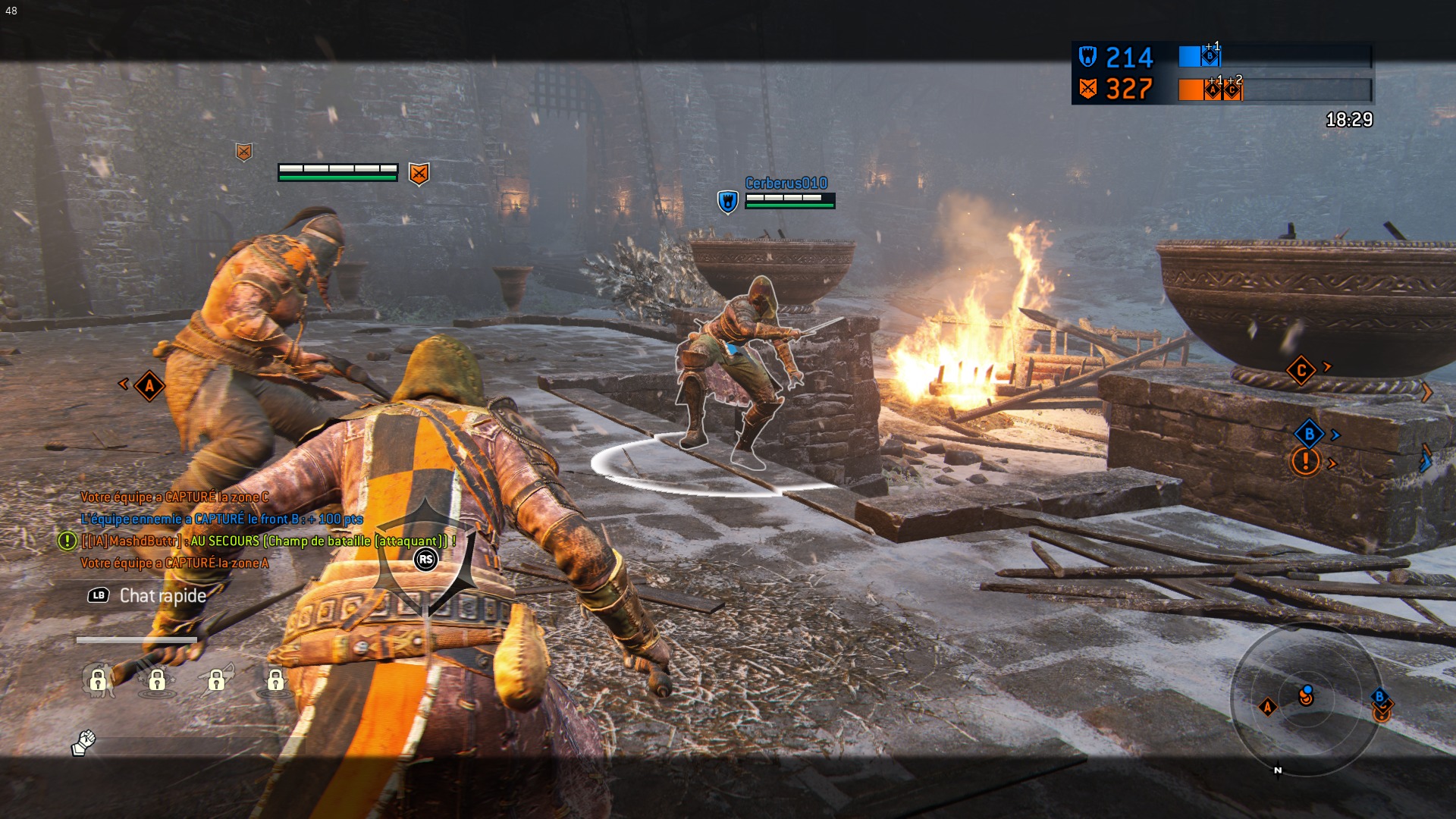Test For Honor combat