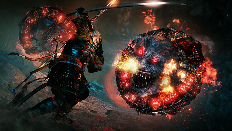 Aperçu Nioh william contre démon