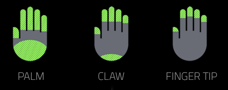 test corsair harpoon rgb grip - types