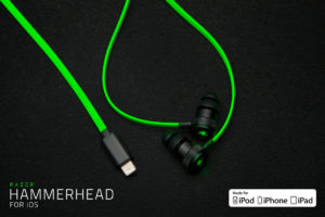 Razer dévoile les écouteurs Hammerhead Bluetooth et Lightning - présentation des écouteurs iOS