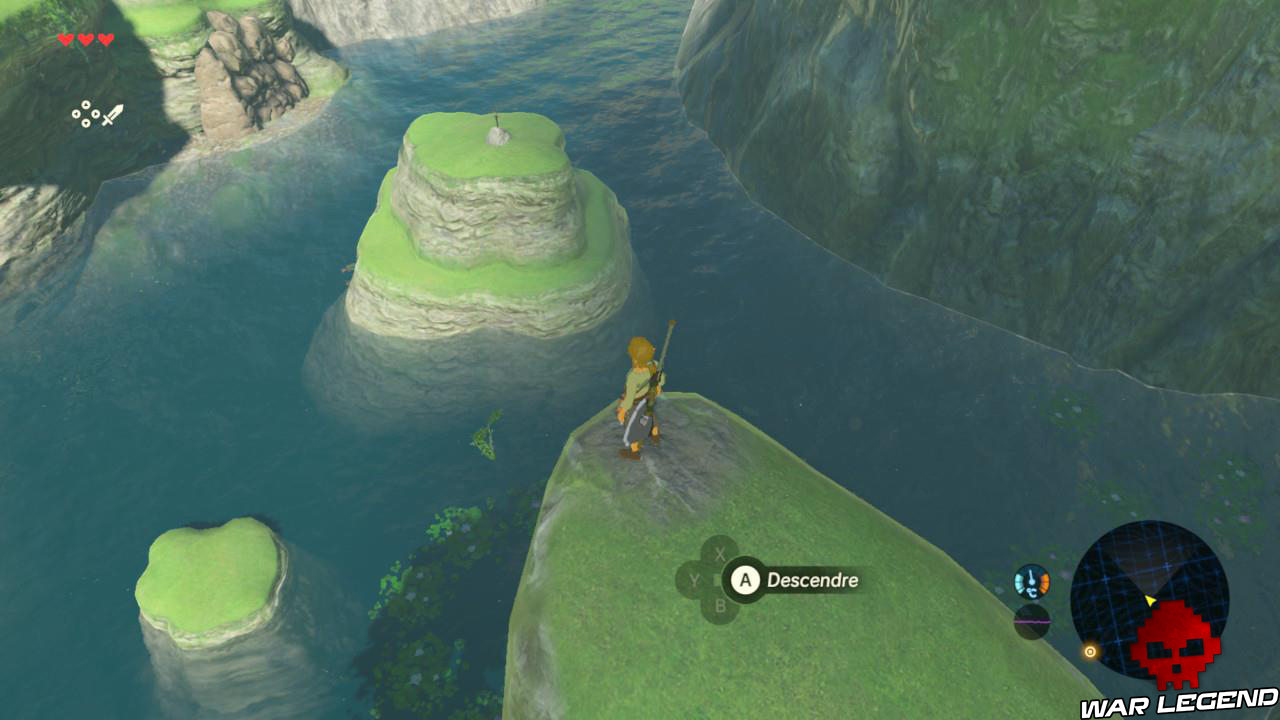 Soluce The Legend of Zelda: Breath of the Wild - Guidé par la tablette Link au bord de l'eau
