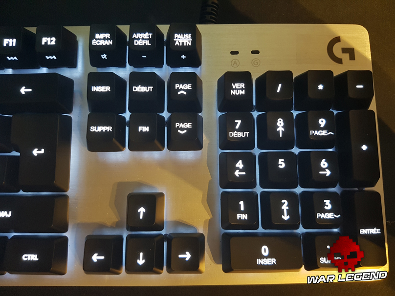 Test Logitech G413 Silver