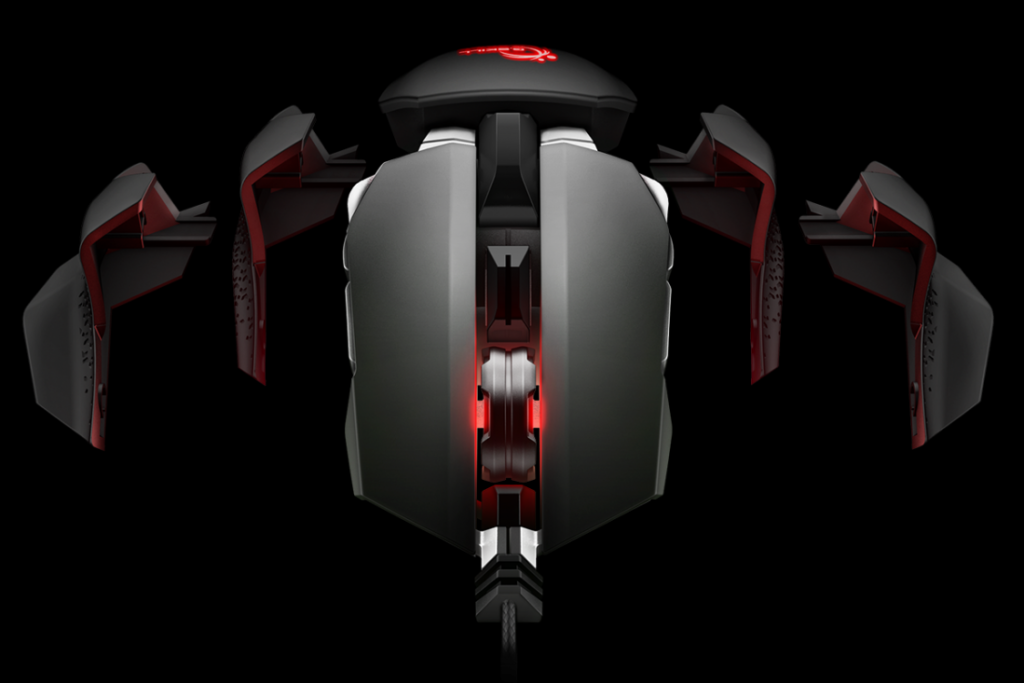 Test G.Skill Ripjaws MX780 RGB vue éclatée souris