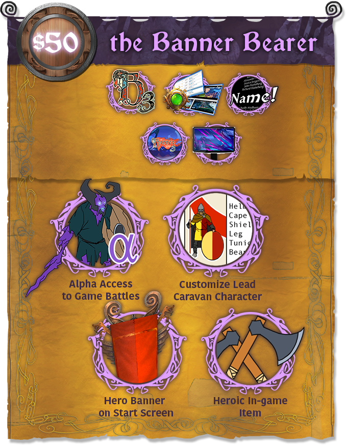 Banner Saga kickstarter