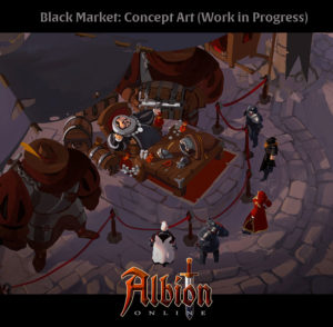 Albion Online - Le MMORPG dévoile l'après Galahad - Marché Noir