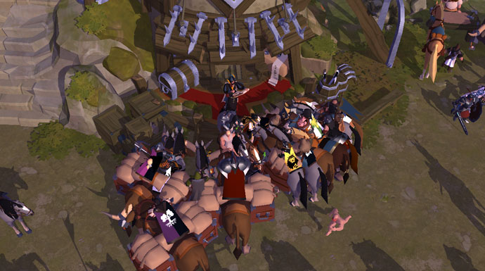 Albion Online - Le MMORPG dévoile l'après Galahad - Empilage d'objets