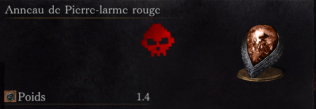 Guide Dark Souls III - Tous les anneaux larme rouge
