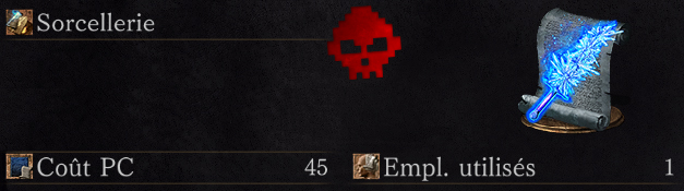 Arme Magique en Cristal