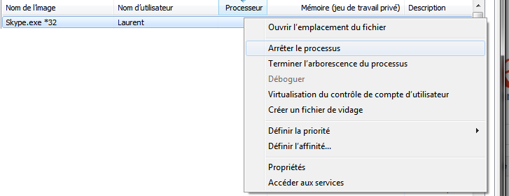 ArreterProcessusSkype
