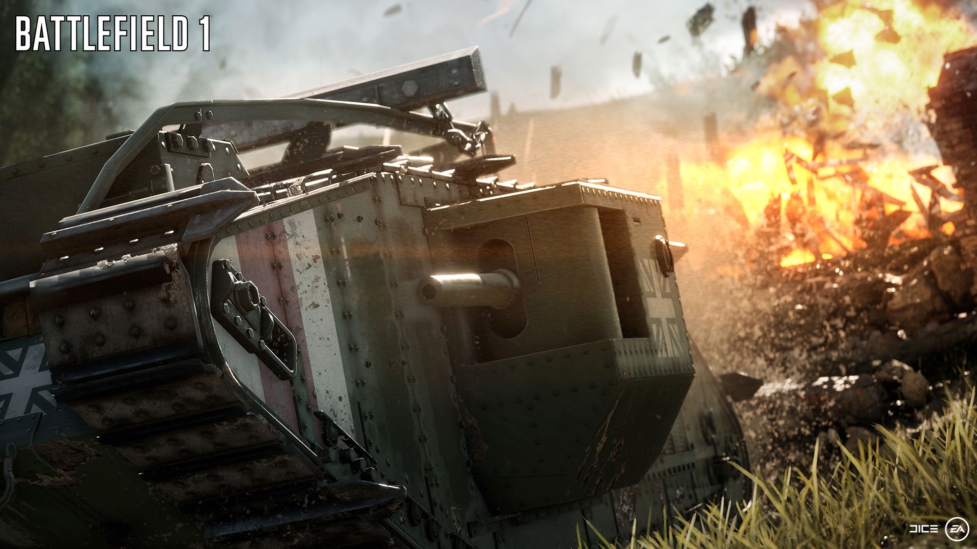 Battlefield 1 - Les détails complets de la grande mise à jour d'hiver Char lourd