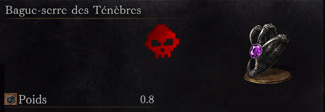 Guide Dark Souls III - Tous les anneaux bague-serre des ténèbres