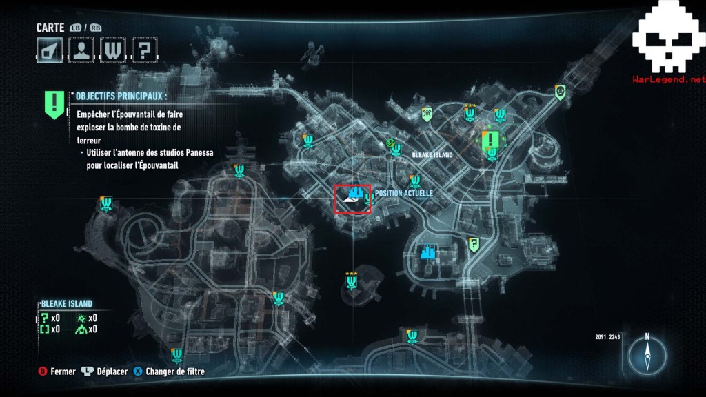 Bleake Island - Enigme 3 (2091,2243)