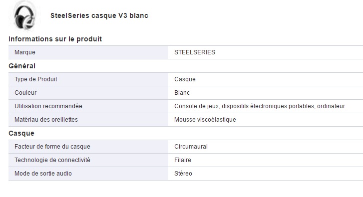 Bon Plan - Pack Steelseries : Casque V3 blanc + Souris Kinzu V3 noire + Clavier Apex Raw-stats-1