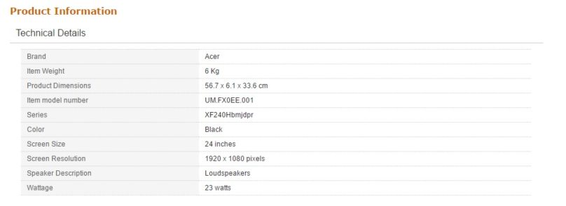bon-plan-acer-xf240h-24-inch-wide-war-legend-details-techniques