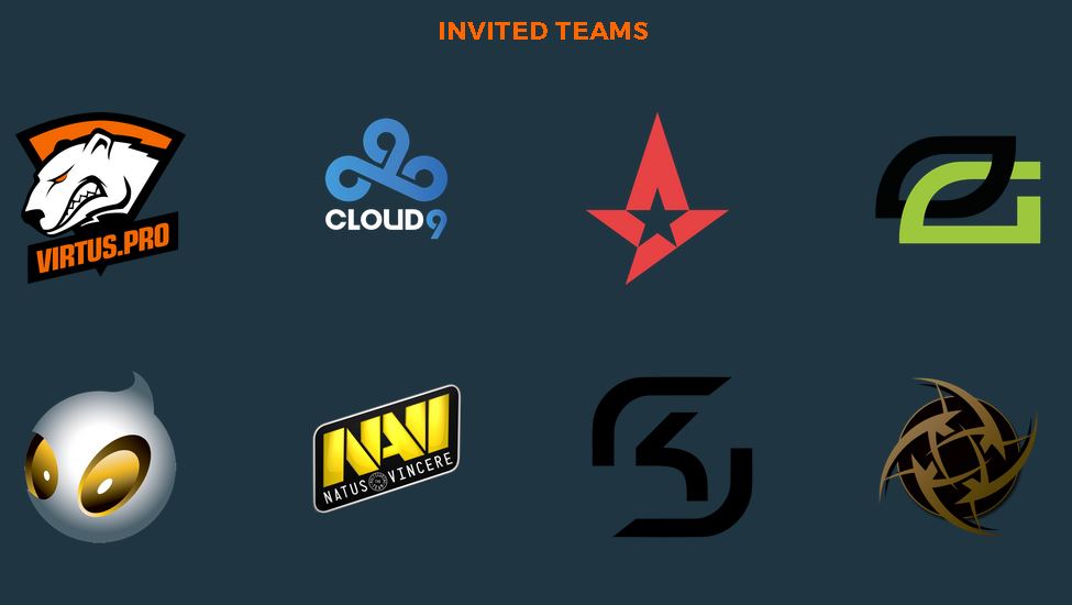CS: GO - DreamHack Masters Las Vegas : qualifications européennes - Équipes invitées pour l'évènement