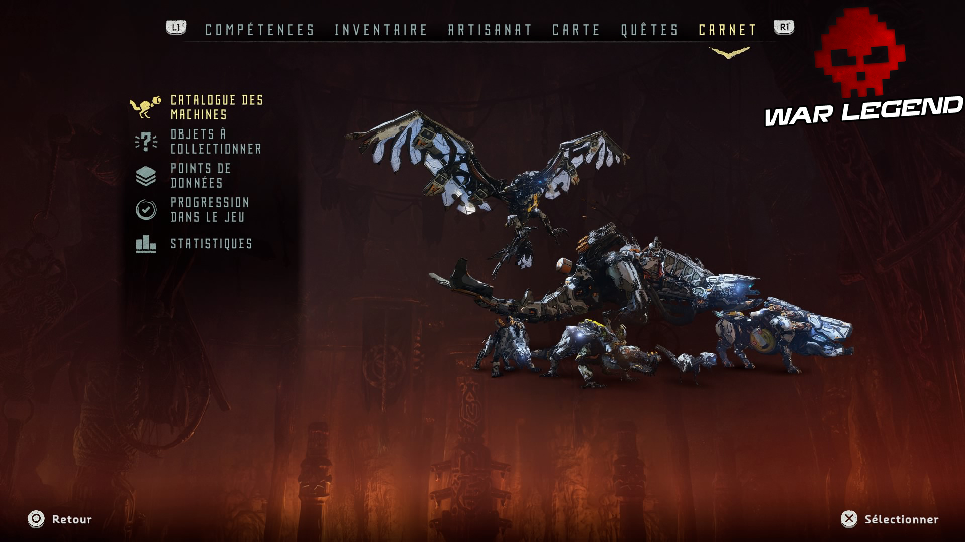 Horizon Zero Dawn - Guide du débutant encyclopédie