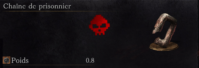 Guide Dark Souls III - Tous les anneaux chaîne de prisonnier