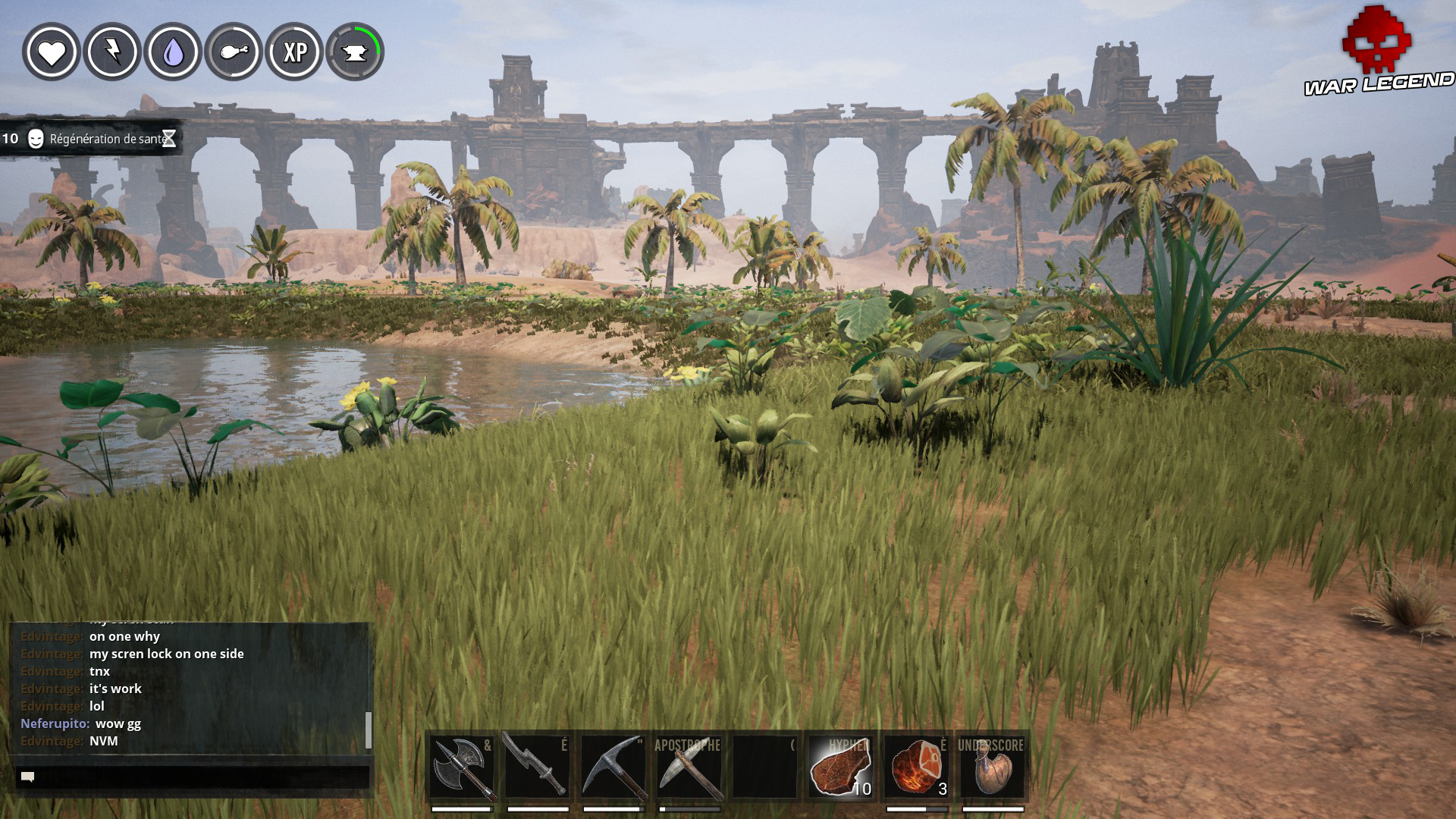 Guide Conan Exiles - Artisanat : détails sur les matériaux standards aloé vera et lotus jaune