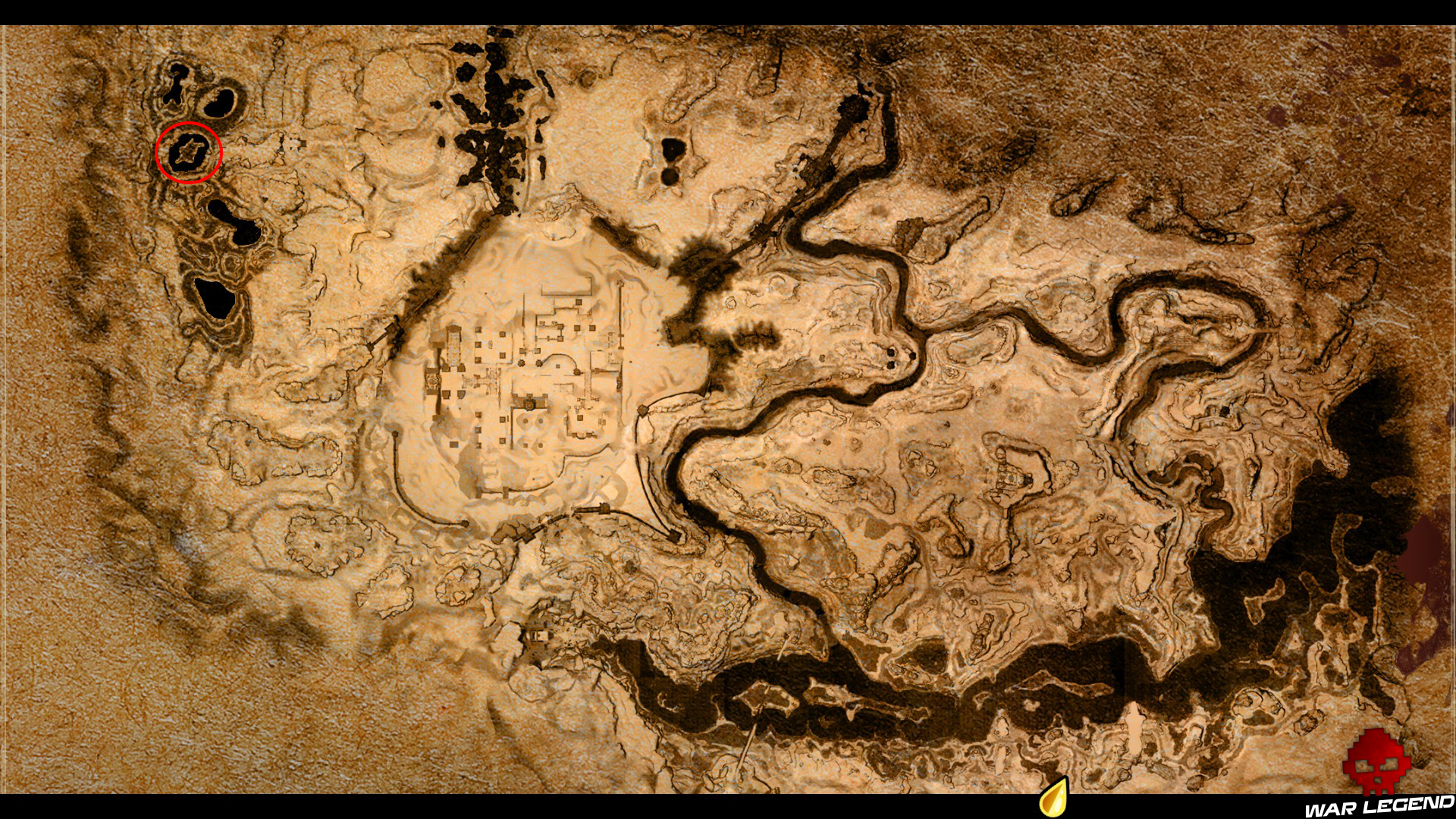 Guide Conan Exiles - Guide du débutant carte