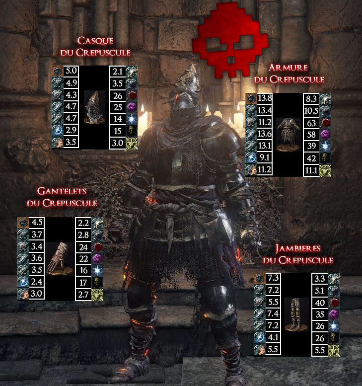 Crépuscule Dark Souls III WAR LEGEND copie