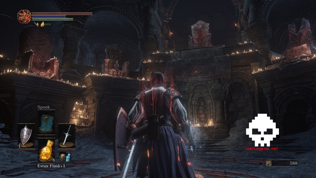 DARK SOULS™ III Firelink Shrine WAR LEGEND