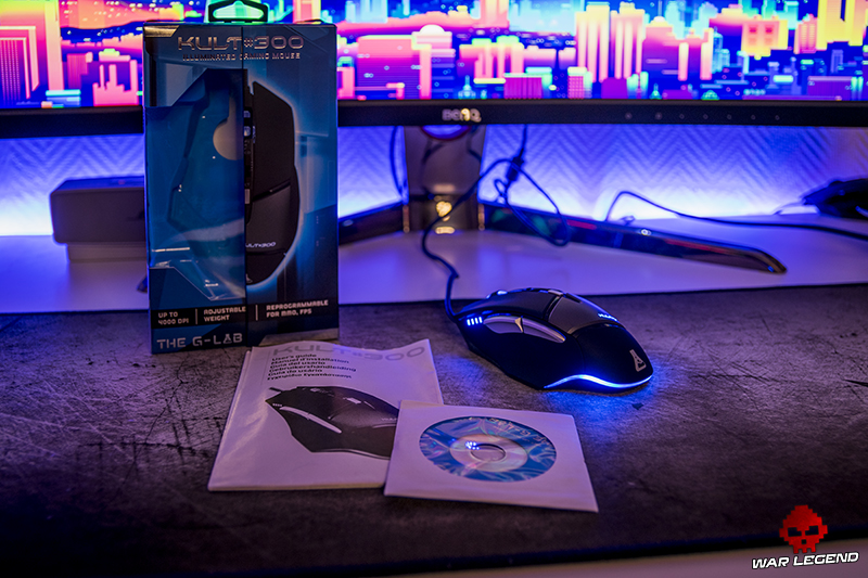 Test souris The G-Lab KULT 300