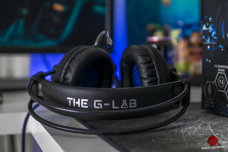 Test G-Lab Korp 400 - Vue de dessus