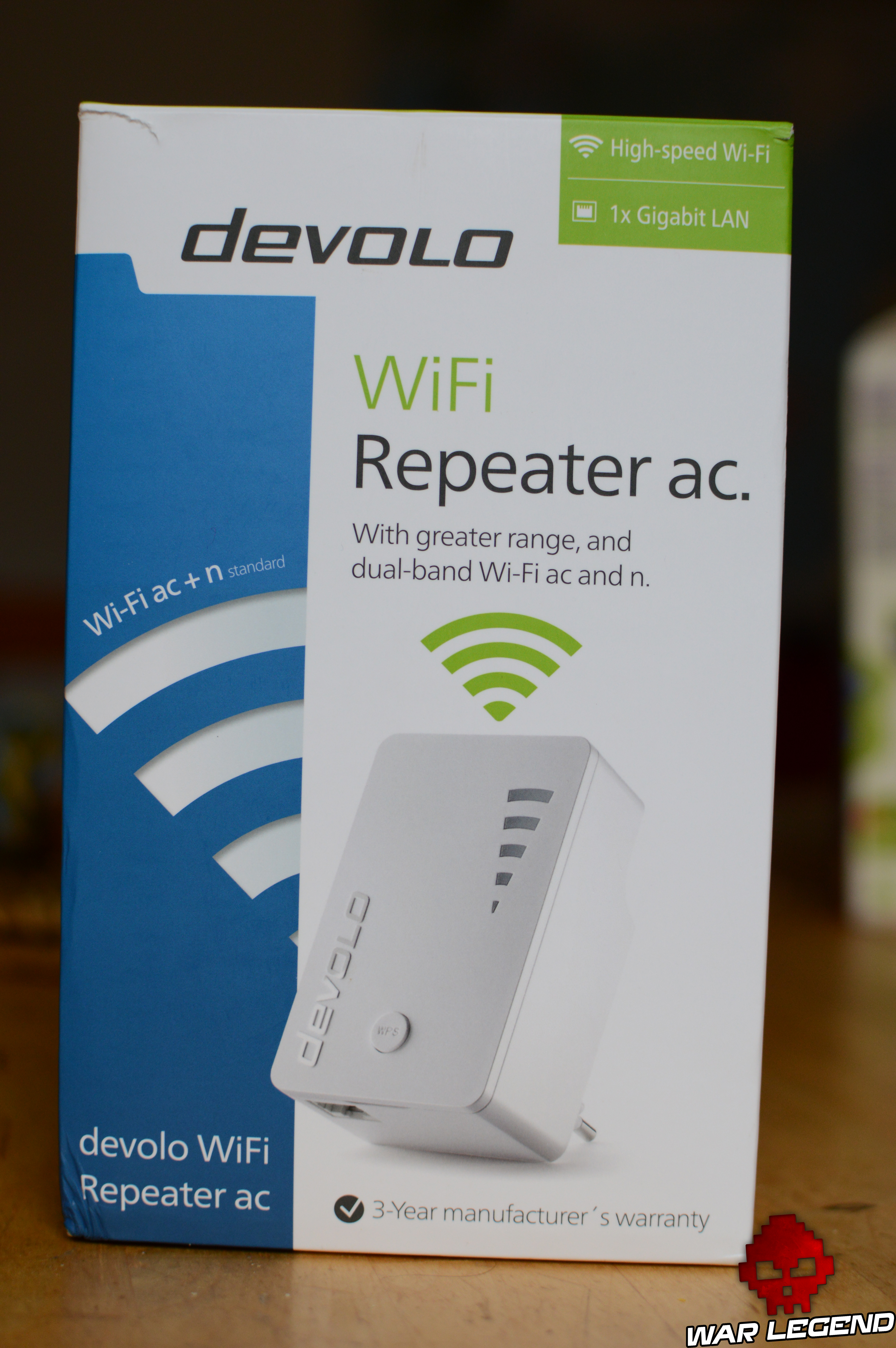 Test Devolo Repeater ac 1200 dans la boîte
