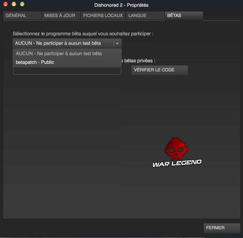 Dishonored 2 - Un patch bêta disponible pour corriger les bugs de performance steam