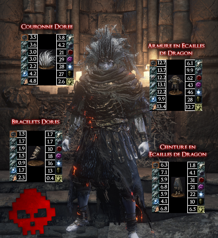 Doré Dark Souls III WAR LEGEND copie