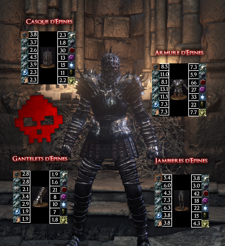 Epines Dark Souls III WAR LEGEND copie