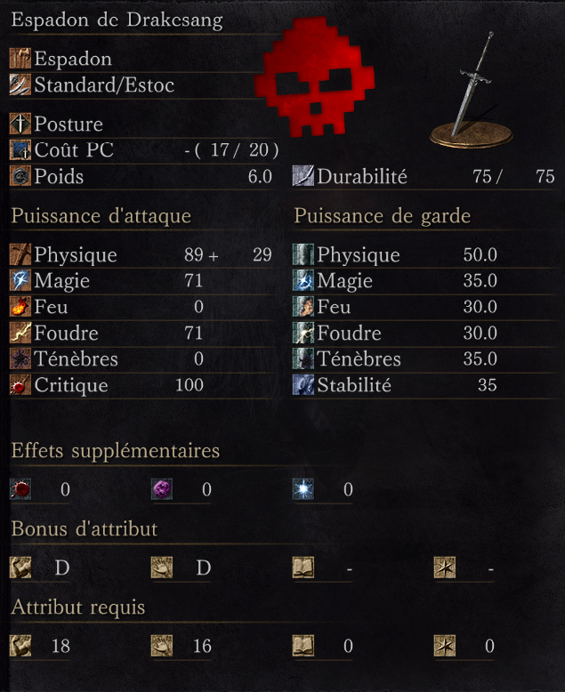 Espadon de Drakesang