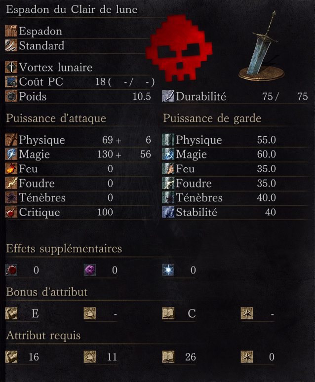 Espadon du Clair de Lune