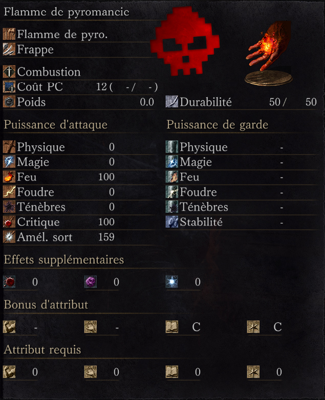 Flamme de Pyromancie