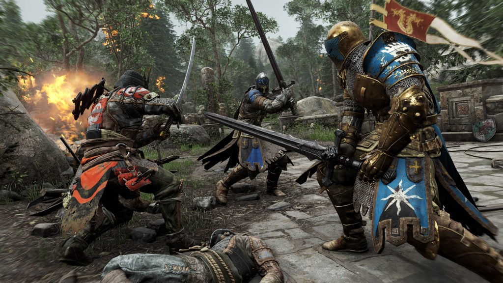 Aperçu For Honor croisé contre samuraï
