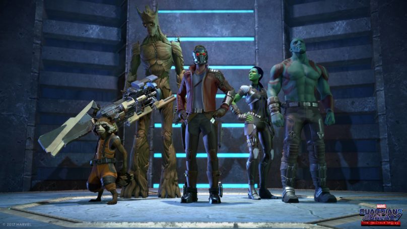 Les Gardiens de la Galaxie - La nouvelle série de Telltale s'offre des screenshots équipe de Star-Lord