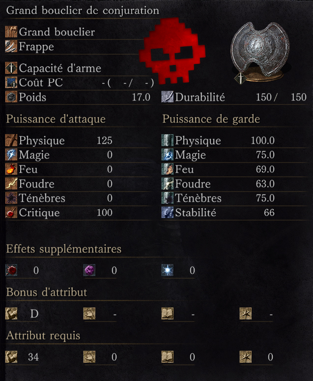 Grand Bouclier de Conjuration