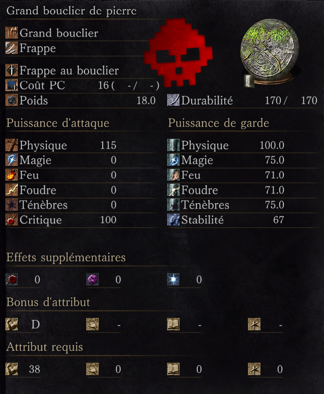 Grand Bouclier de Pierre