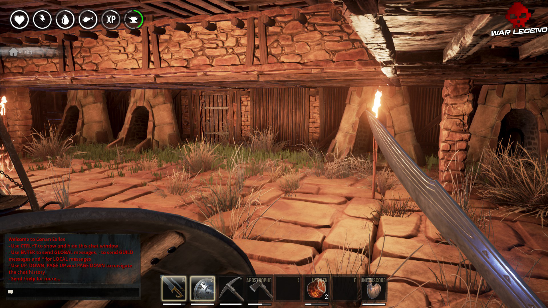 Conan Exiles - Guide du débutant quatre fourneaux