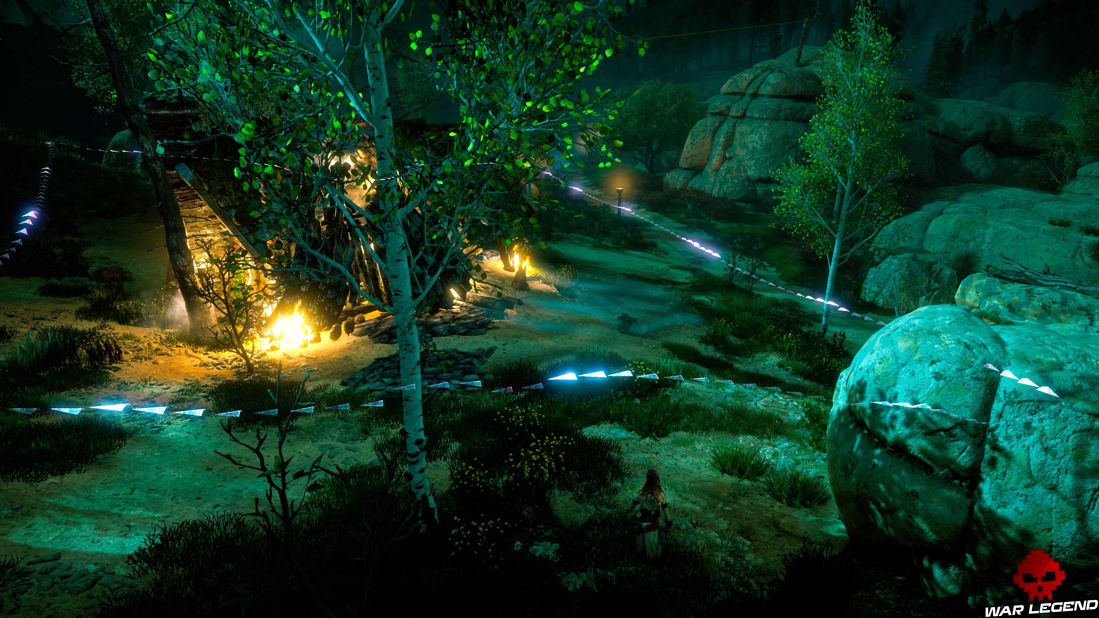 Soluce Horizon Zero Dawn - La pointe de la lance câble électriques tendus