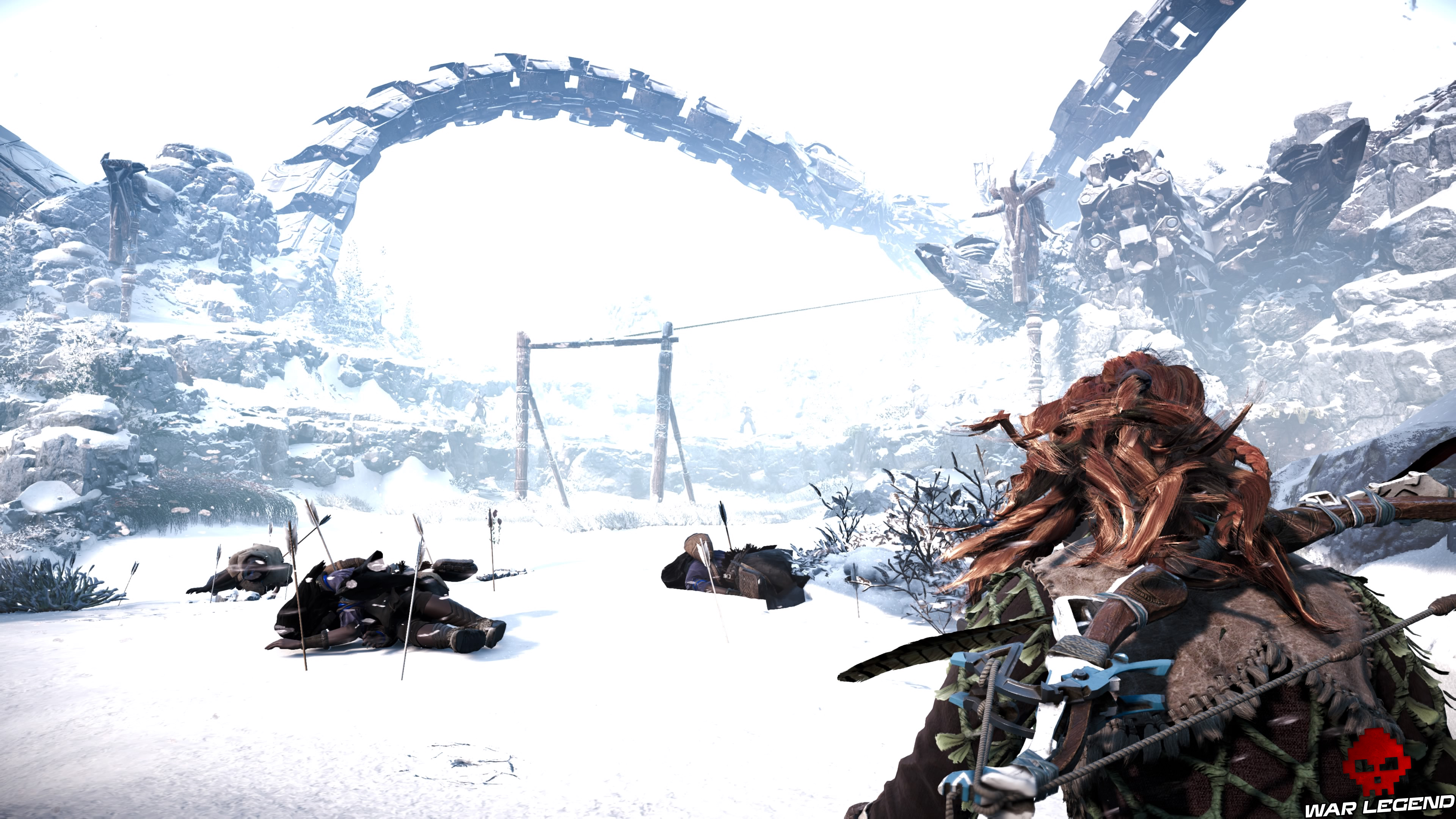 Soluce Horizon Zero Dawn - L'éclosion corps criblés de flèches