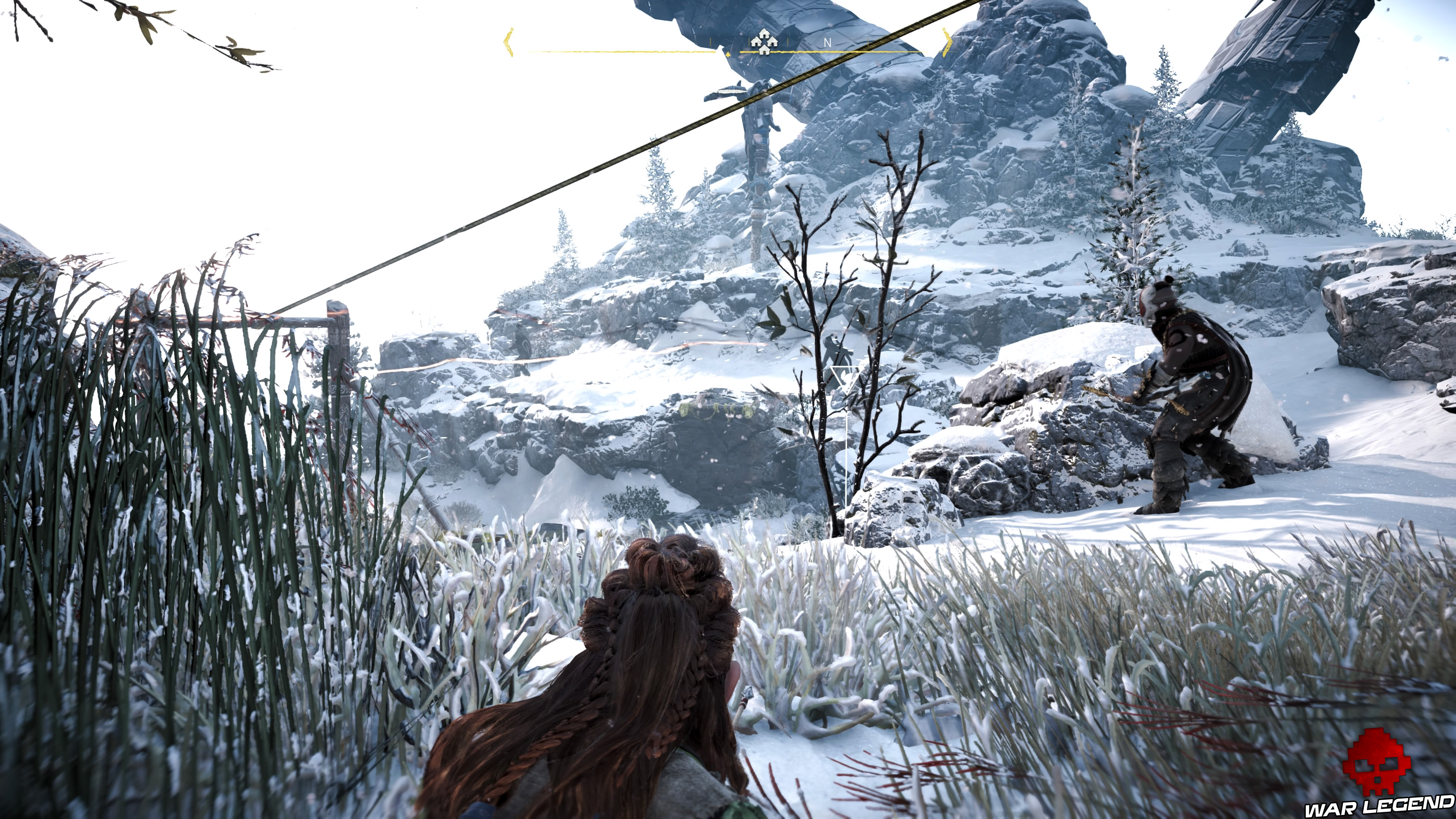 Soluce Horizon Zero Dawn - L'éclosion ennemis tirant des flèches