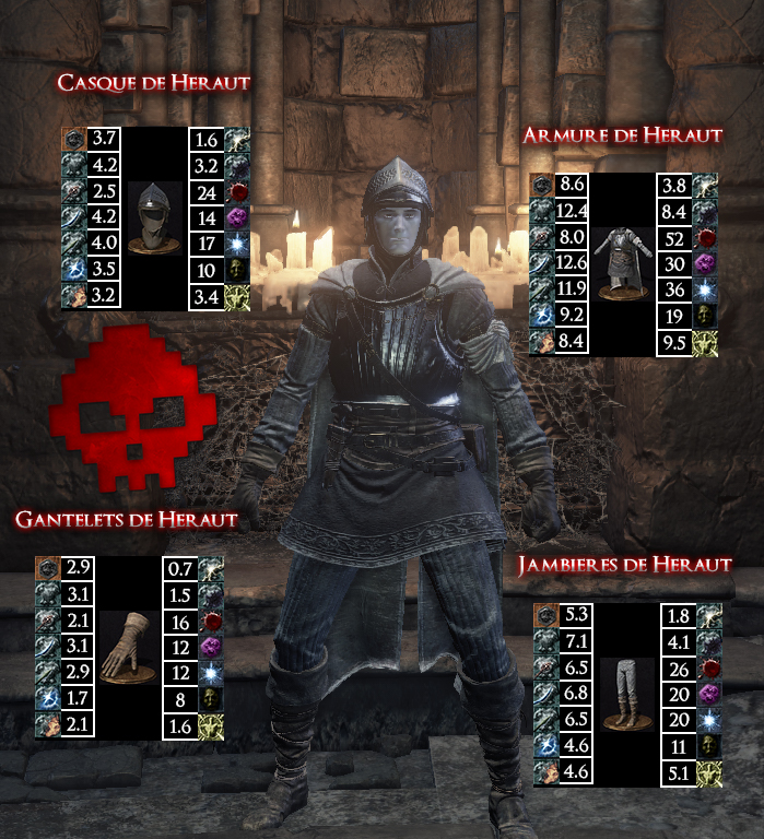 Héraut Dark Souls III WAR LEGEND copie