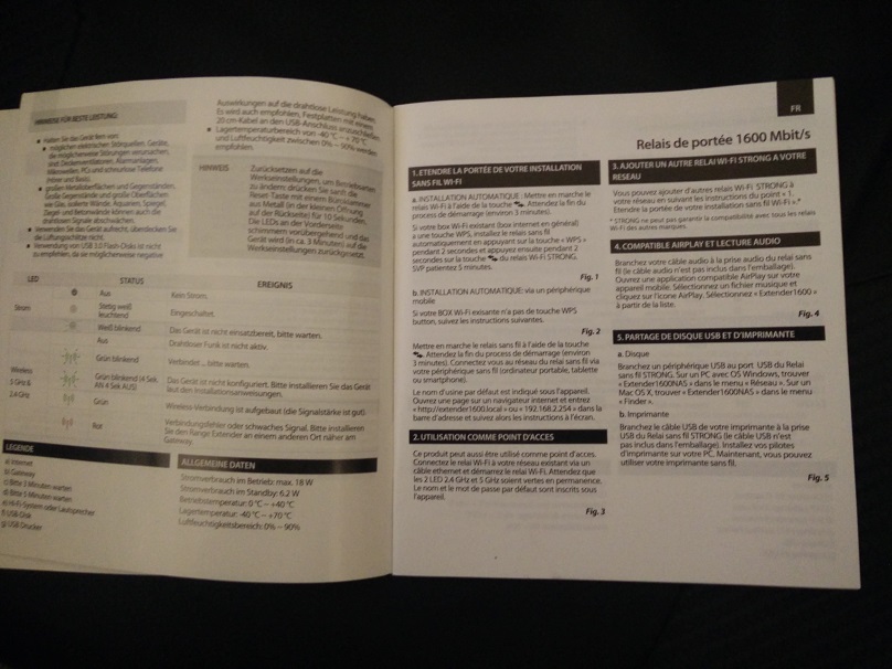 Test Strong Range Extender 1600 - Manuel
