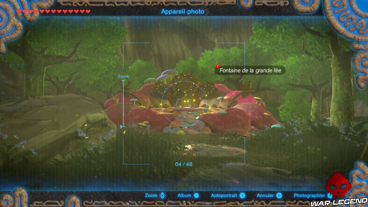 Soluce The Legend of Zelda: Breath of the Wild - La fontaine dissimulée