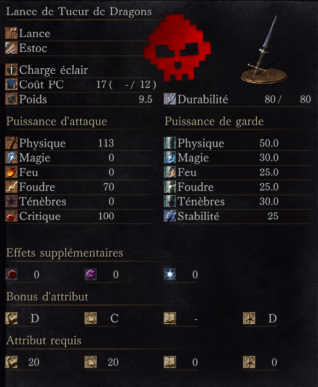 Lance de Tueur de Dragons