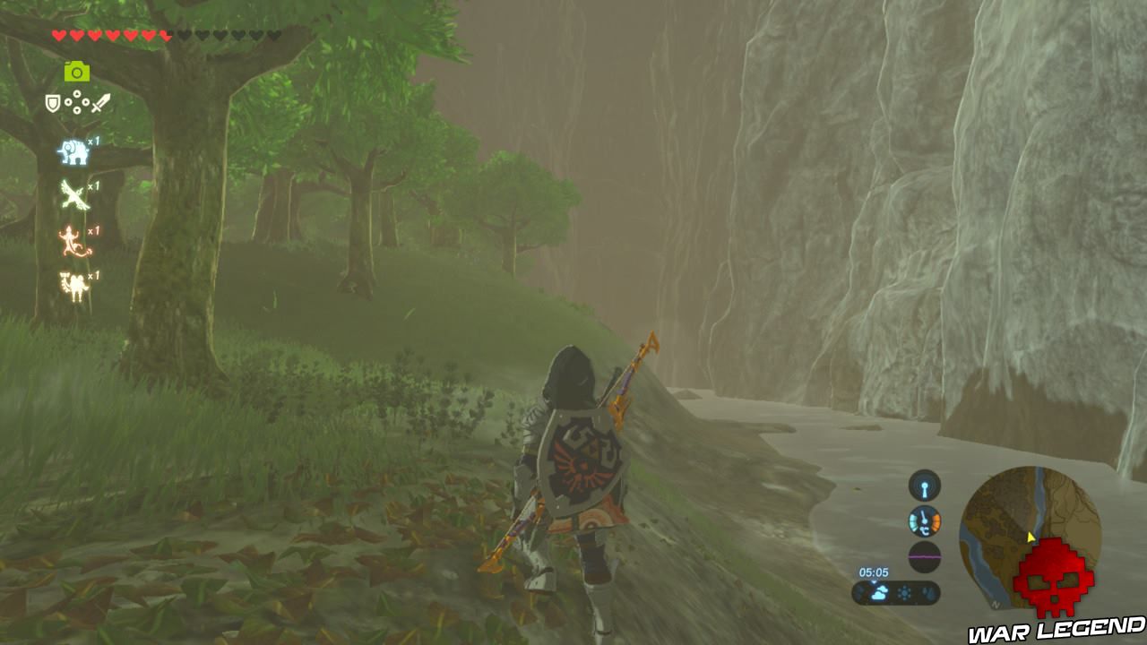 Soluce The Legend of Zelda: Breath of the Wild - Le trésor de Lambda cascade