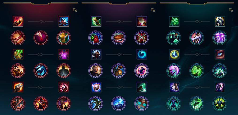 Pré-saison de LoL-maitrise