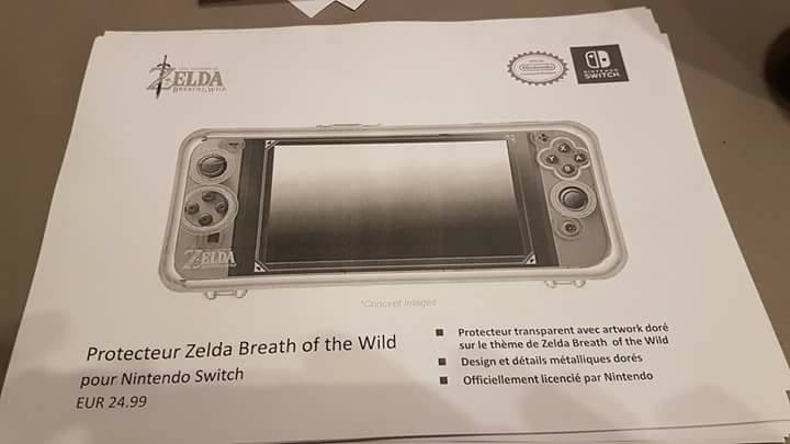 Nintendo Switch - Les accessoires et leur prix ont fuité nintendo-switch-protecteur-zelda-breath-of-the-wild