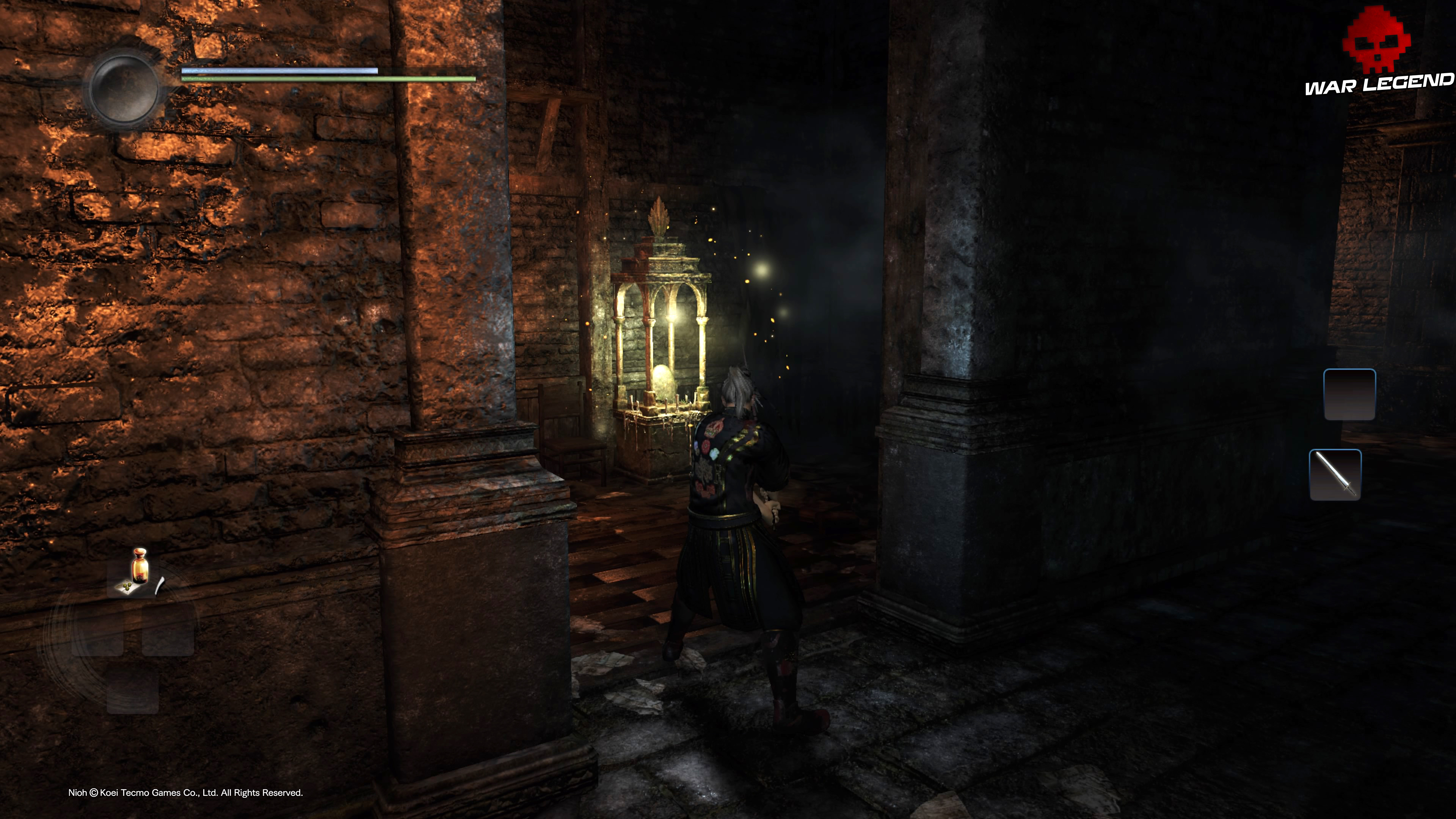 Soluce Nioh - Tour de Londres, Angleterre autel de prière